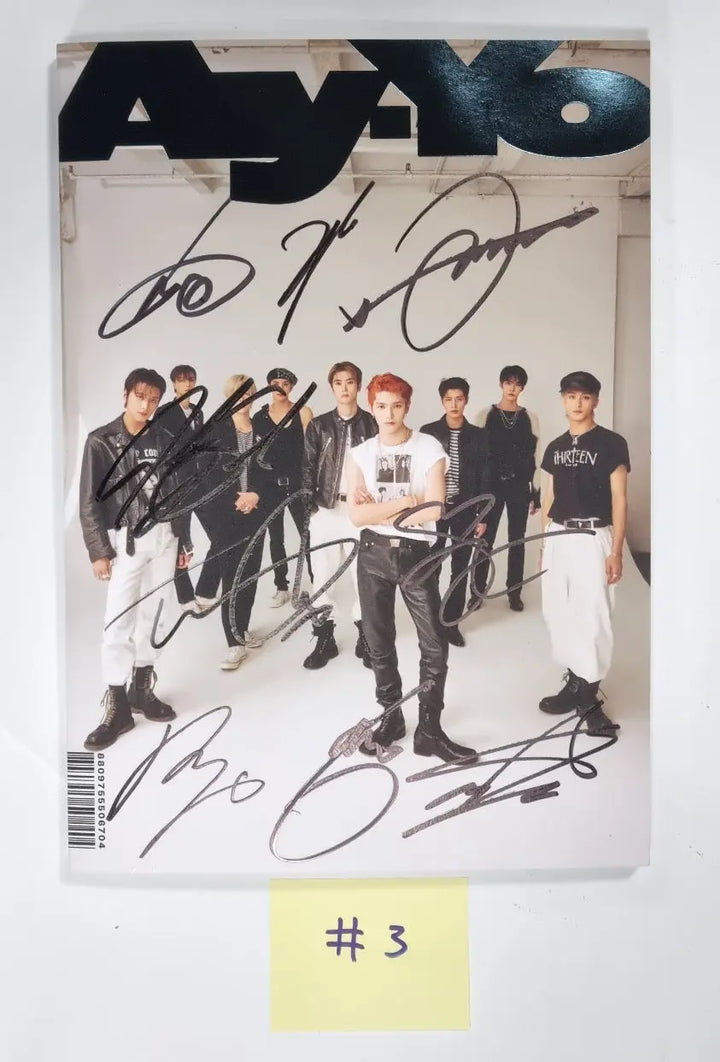 NCT127 "Ay-Yo", "질주 Street" - Hand Autographed(Signed) Promo Album  MUST-READ! - HALLYUSUPERSTORE
