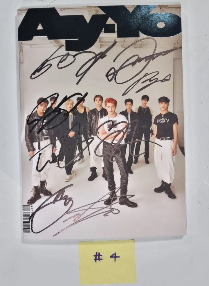 NCT127 "Ay-Yo", "질주 Street" - Hand Autographed(Signed) Promo Album  MUST-READ! - HALLYUSUPERSTORE