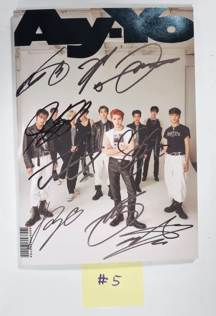 NCT127 "Ay-Yo", "질주 Street" - Hand Autographed(Signed) Promo Album  MUST-READ! - HALLYUSUPERSTORE