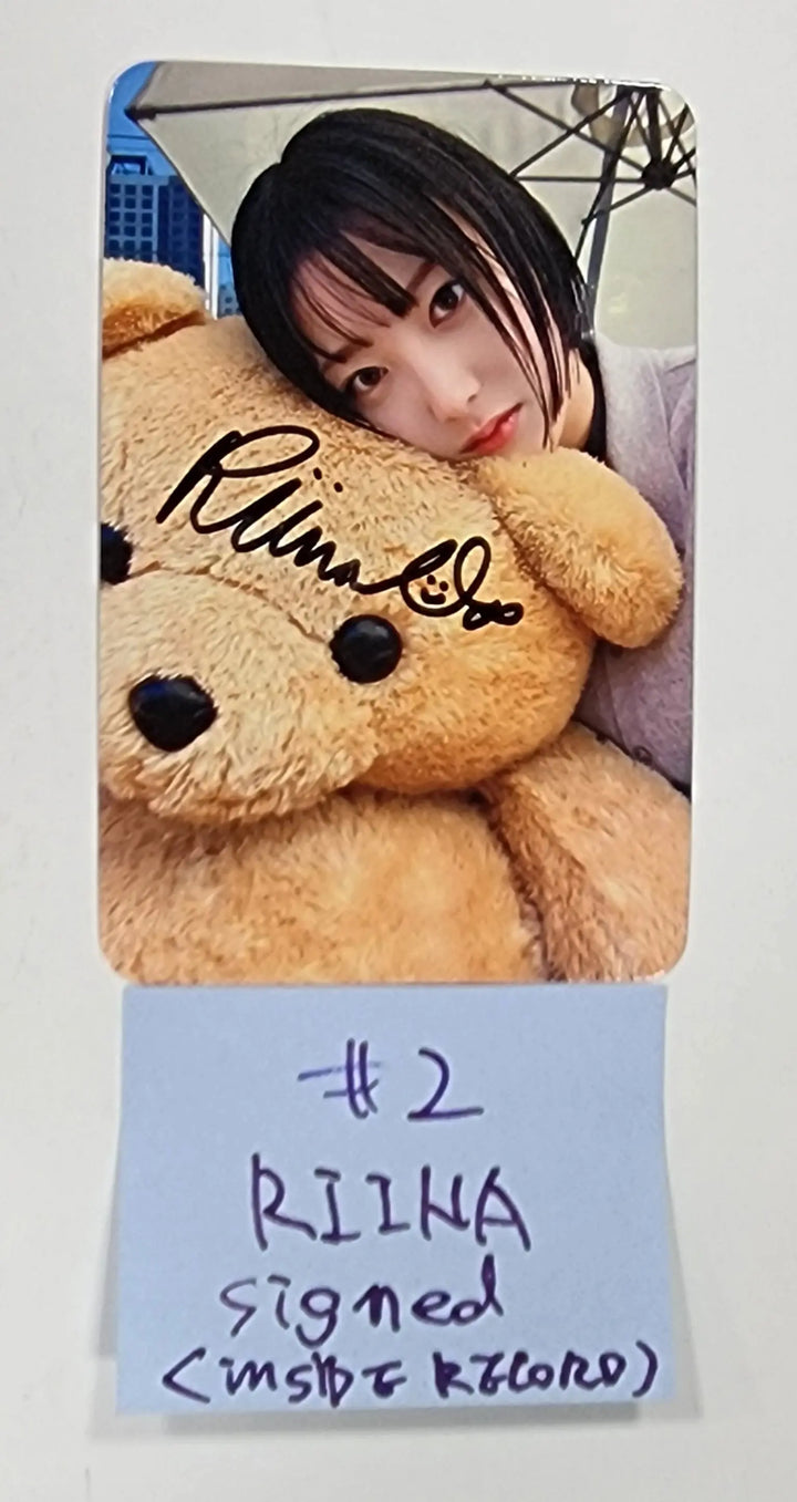 H1-KEY "Rose Blossom" Mini 1st - Hand Autographed(Signed) Photocard - HALLYUSUPERSTORE