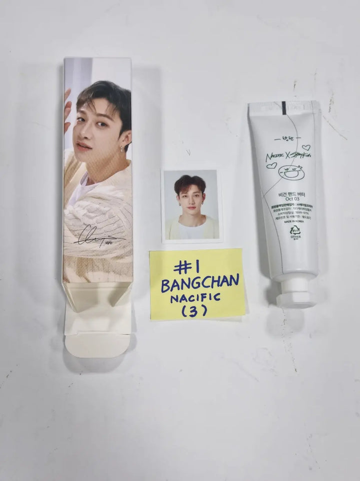 Stray kids X NACIFIC - Vegan Hand Butter Special Edition ID Photo + Hand Butter Set - HALLYUSUPERSTORE