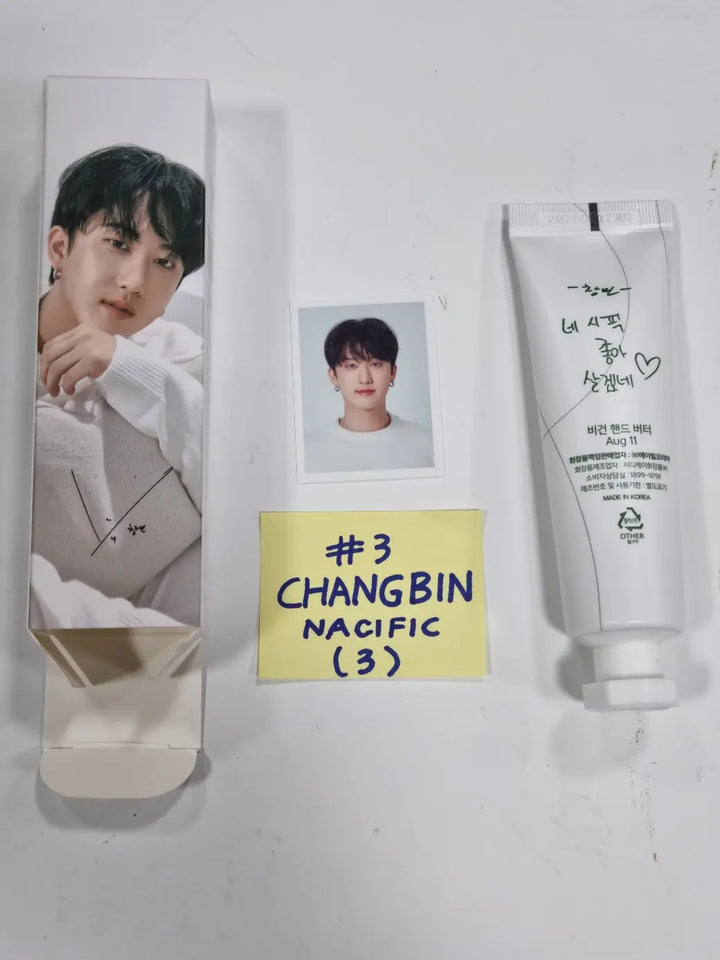 Stray kids X NACIFIC - Vegan Hand Butter Special Edition ID Photo + Hand Butter Set - HALLYUSUPERSTORE