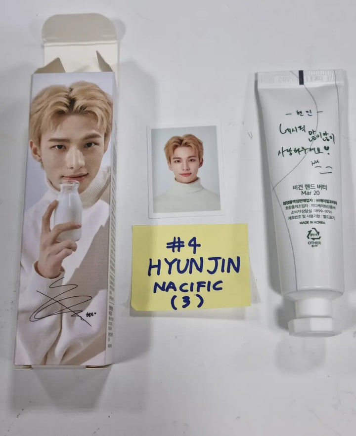 Stray kids X NACIFIC - Vegan Hand Butter Special Edition ID Photo + Hand Butter Set - HALLYUSUPERSTORE