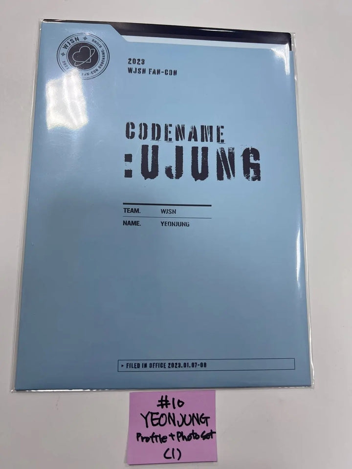 WJSN "FAN-CON CODENAME : UJUNG" - Profile + Photo Set, Photocard Set - HALLYUSUPERSTORE