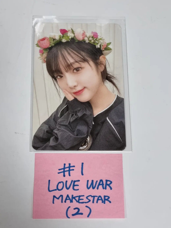 YENA "Love War" - Makestar Fansign Event Photocard Round 3 - HALLYUSUPERSTORE