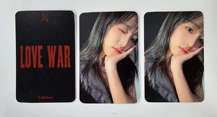 YENA "Love War" - Everline Fansign Event Photocard - HALLYUSUPERSTORE