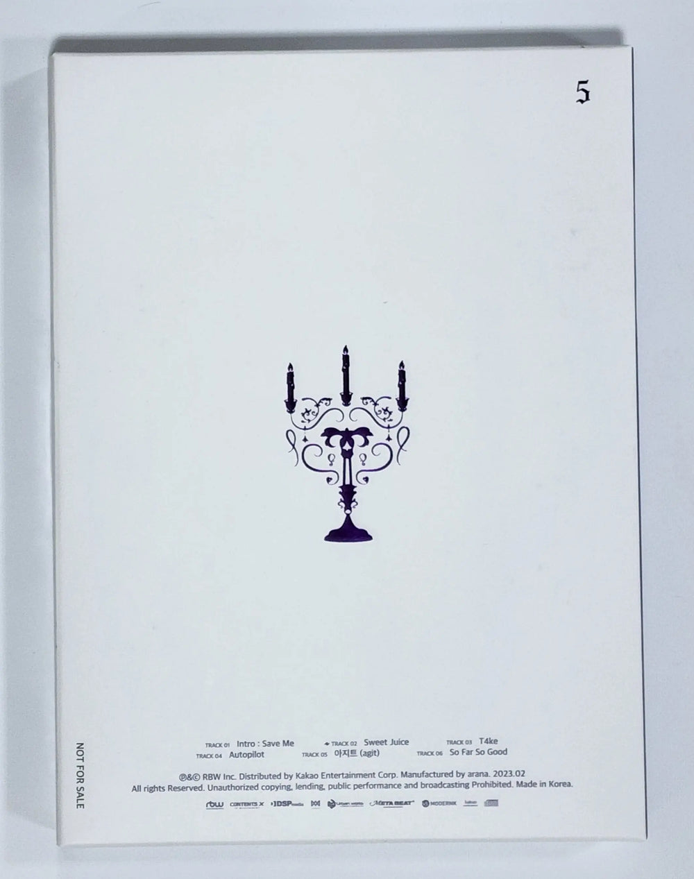 PURPLE KISS "Cabin Fever" - Hand Autographed(Signed) Promo Album - HALLYUSUPERSTORE