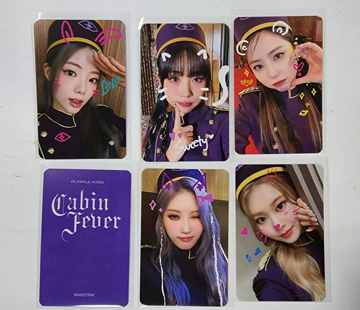 PURPLE KISS "Cabin Fever" - Makestar Fansign Event Photocard - HALLYUSUPERSTORE