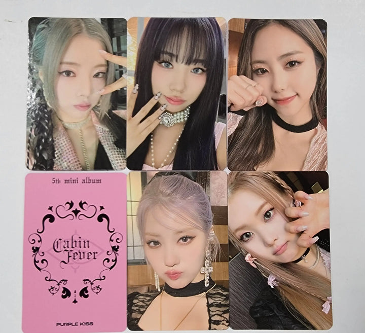 PURPLE KISS "Cabin Fever" - Bizent Mall Pre-Order Benefit Photocard - HALLYUSUPERSTORE