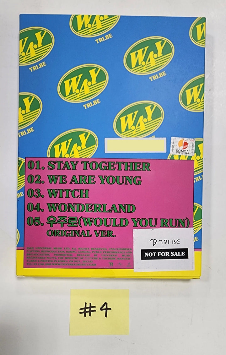 TRI.BE "W.A.Y" - Hand Autographed(Signed) Promo Album - HALLYUSUPERSTORE