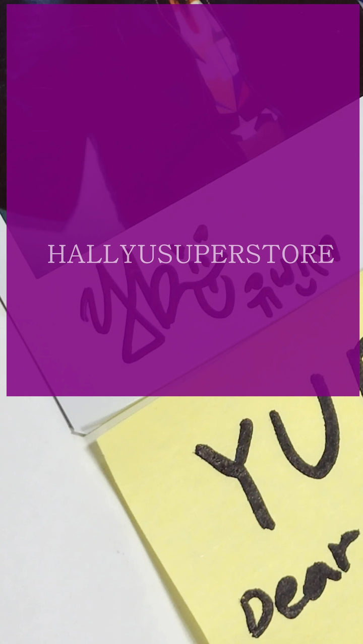Yubin (Of TripleS) "ASSEMBLE" - Hand Autographed(Signed) Polaroid - HALLYUSUPERSTORE