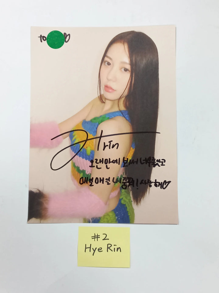 TripleS "ASSEMBLE"- A Cut Page From Fansign Event Album - HALLYUSUPERSTORE