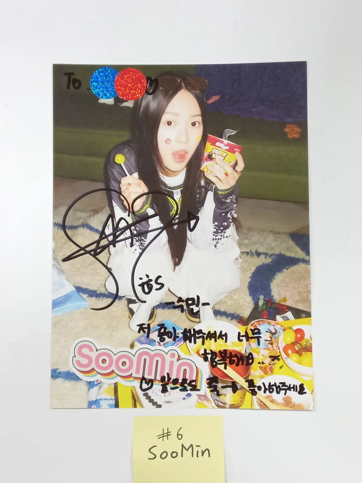 TripleS "ASSEMBLE"- A Cut Page From Fansign Event Album - HALLYUSUPERSTORE