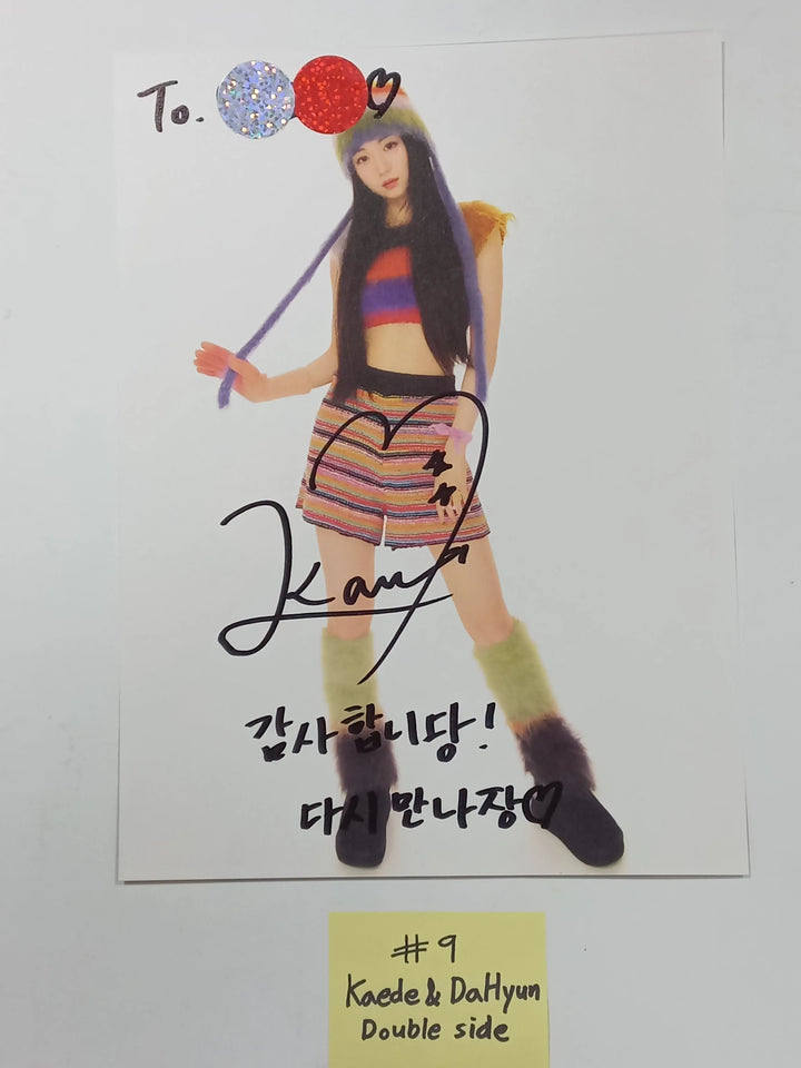 TripleS "ASSEMBLE"- A Cut Page From Fansign Event Album - HALLYUSUPERSTORE