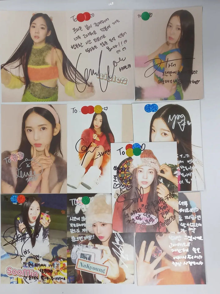 TripleS "ASSEMBLE"- A Cut Page From Fansign Event Album - HALLYUSUPERSTORE