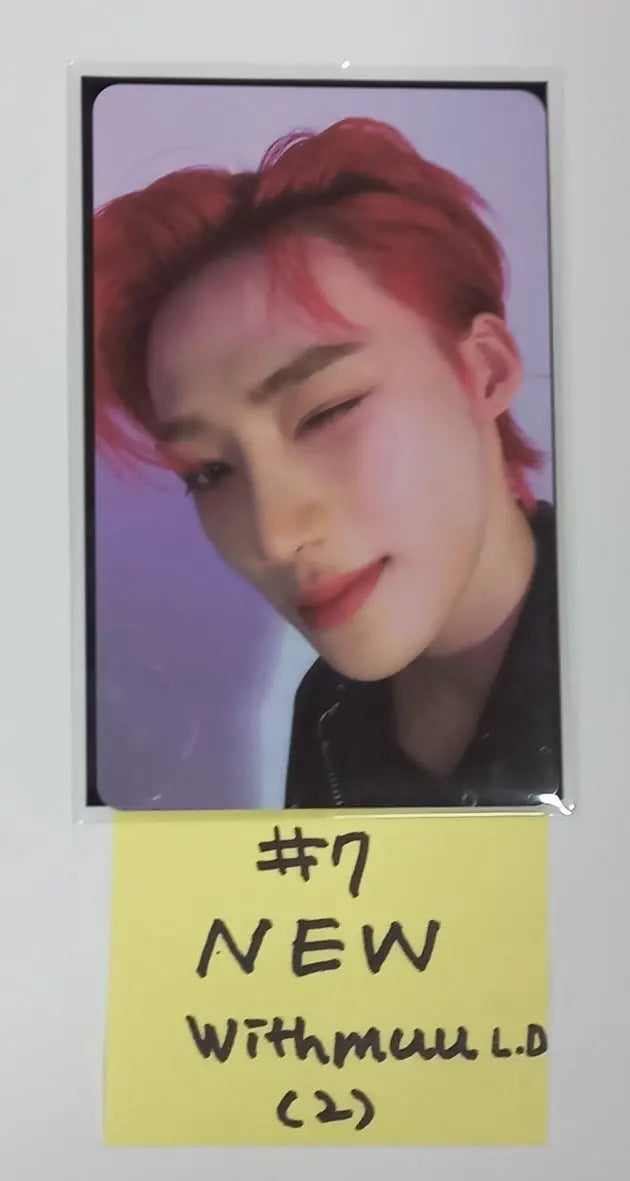 The Boyz "BE AWARE" 8th - Withmuu Lucky Draw Event PVC Photocard - HALLYUSUPERSTORE