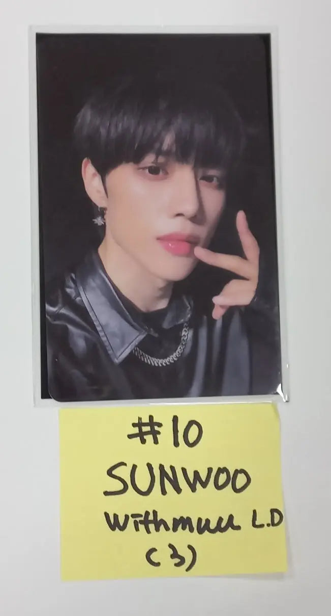 The Boyz "BE AWARE" 8th - Withmuu Lucky Draw Event PVC Photocard - HALLYUSUPERSTORE