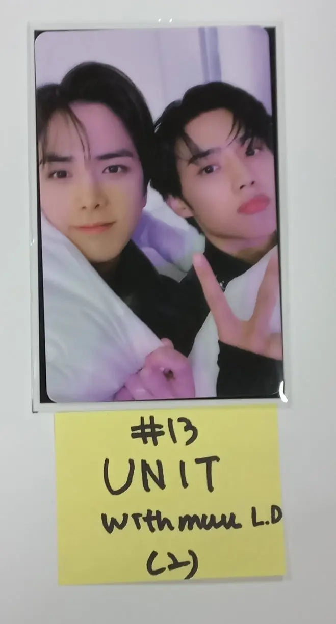 The Boyz "BE AWARE" 8th - Withmuu Lucky Draw Event PVC Photocard - HALLYUSUPERSTORE
