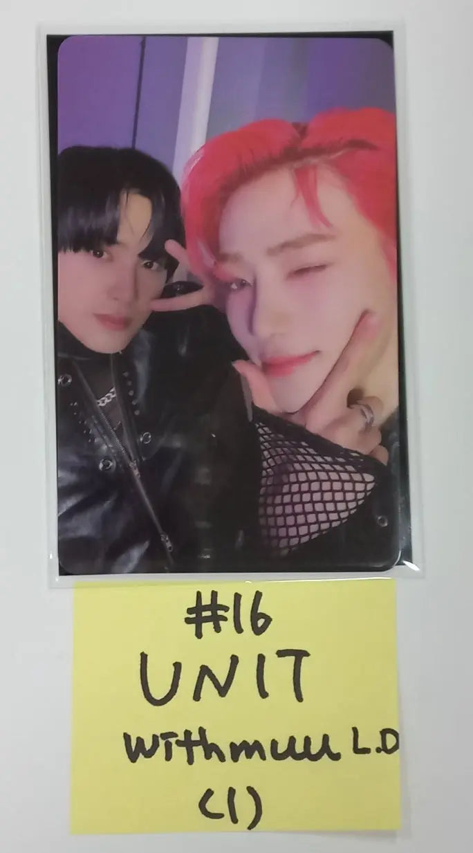 The Boyz "BE AWARE" 8th - Withmuu Lucky Draw Event PVC Photocard - HALLYUSUPERSTORE