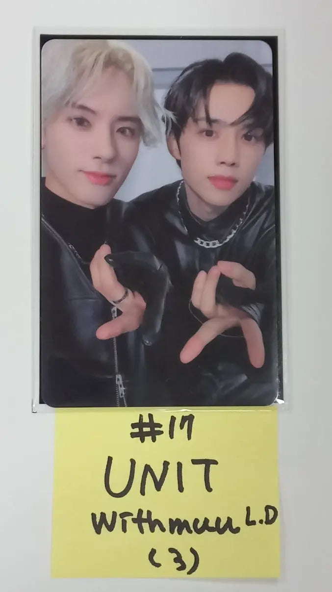 The Boyz "BE AWARE" 8th - Withmuu Lucky Draw Event PVC Photocard - HALLYUSUPERSTORE