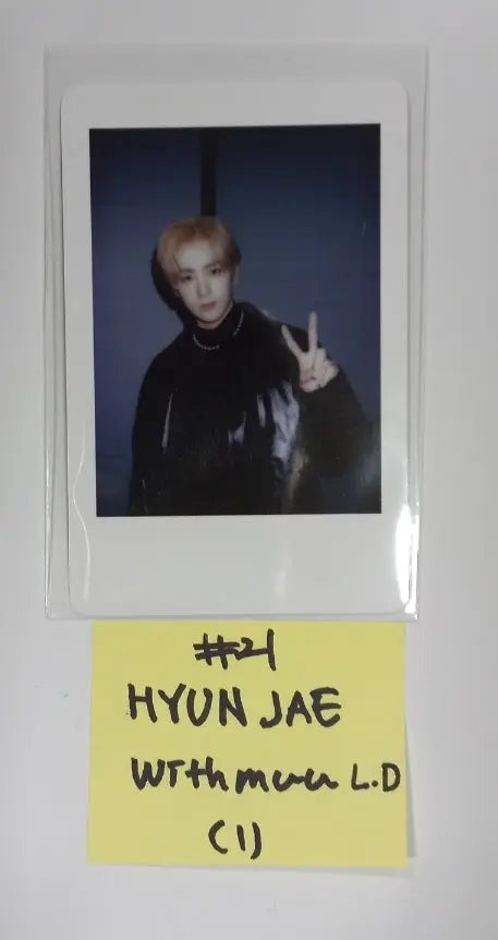 The Boyz "BE AWARE" 8th - Withmuu Lucky Draw Event PVC Photocard - HALLYUSUPERSTORE