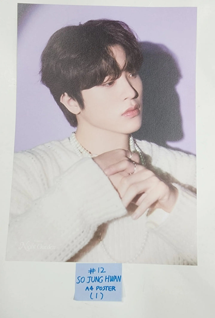 Treasure "Night Garden" - Kpop Merch Pop-Up MD Lucky Draw Event PVC Photocard - HALLYUSUPERSTORE