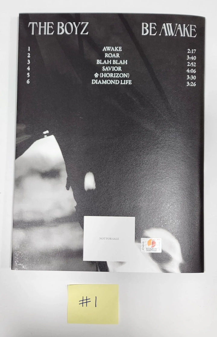 The Boyz "ROAR" 8th - Hand Autographed(Signed) Promo Album - HALLYUSUPERSTORE