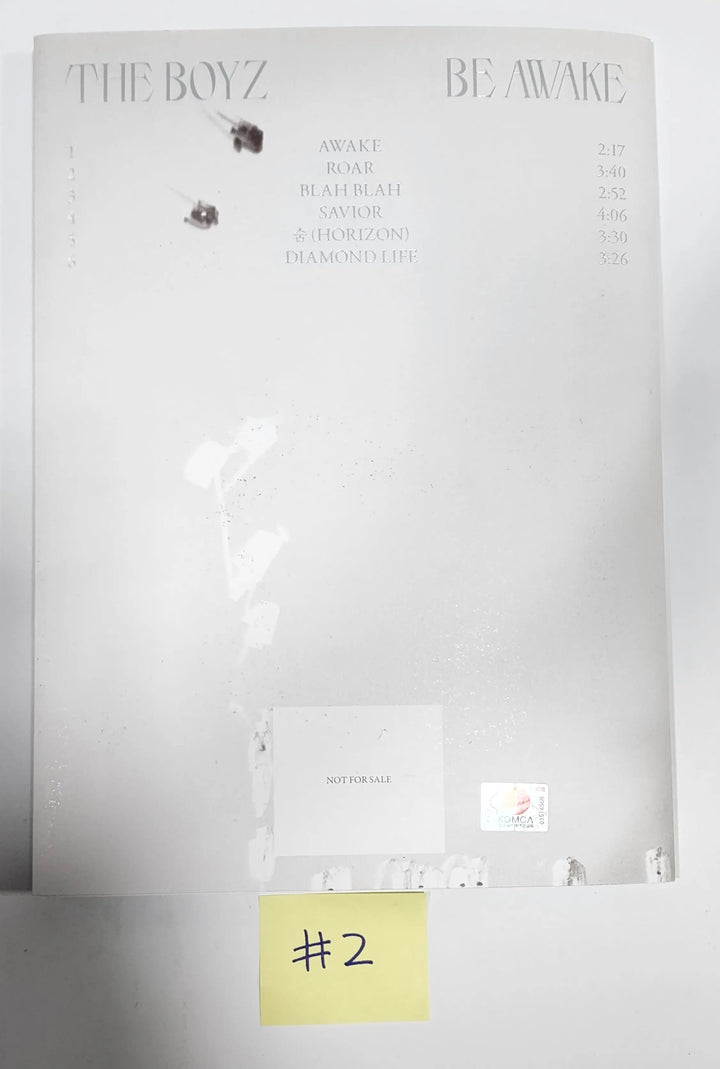 The Boyz "ROAR" 8th - Hand Autographed(Signed) Promo Album - HALLYUSUPERSTORE