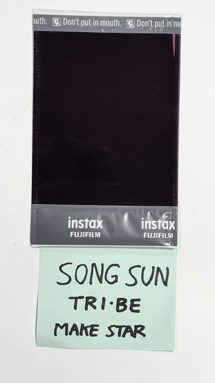 Song Sun (Of TRI.BE) "W.A.Y" - Hand Autographed(Signed) Polaroid - HALLYUSUPERSTORE