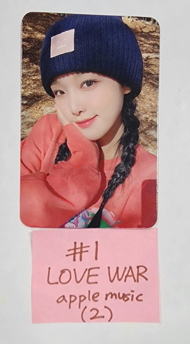 YENA "Love War" - Apple Music Fansign Event Photocard - HALLYUSUPERSTORE