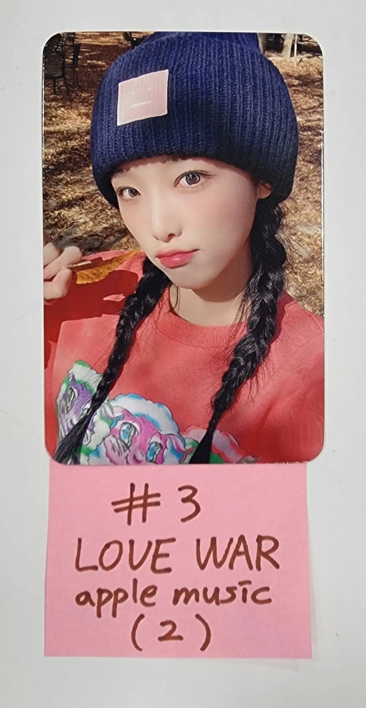 YENA "Love War" - Apple Music Fansign Event Photocard - HALLYUSUPERSTORE