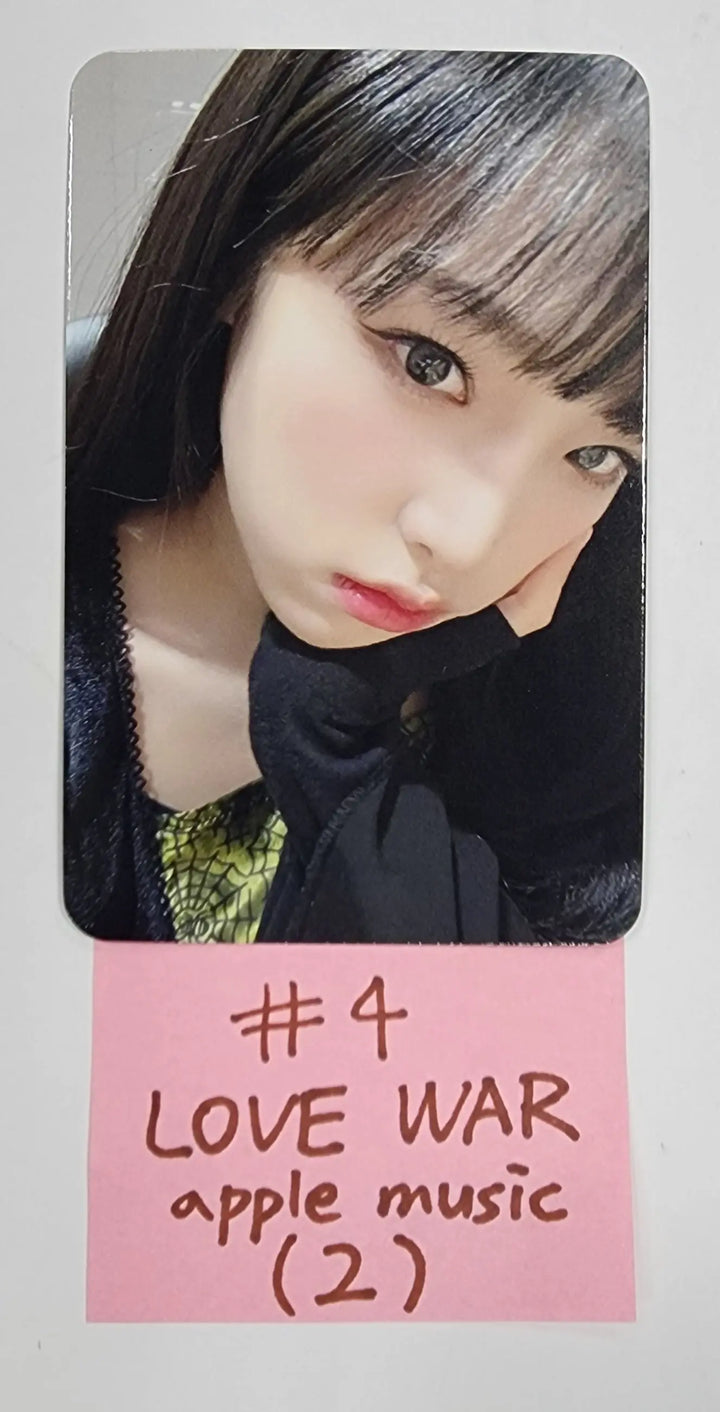 YENA "Love War" - Apple Music Fansign Event Photocard - HALLYUSUPERSTORE