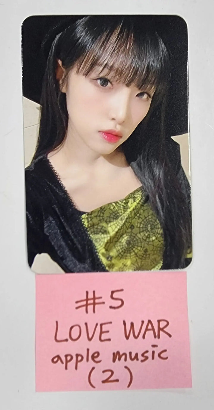 YENA "Love War" - Apple Music Fansign Event Photocard - HALLYUSUPERSTORE