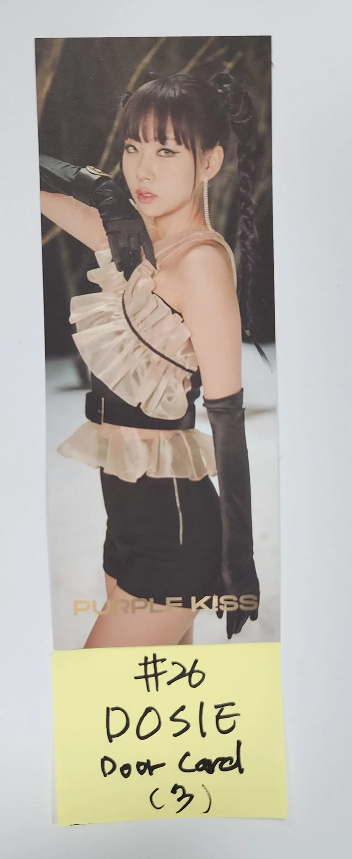 PURPLE KISS "Cabin Fever" - Official Photocard, Door Photocard - HALLYUSUPERSTORE