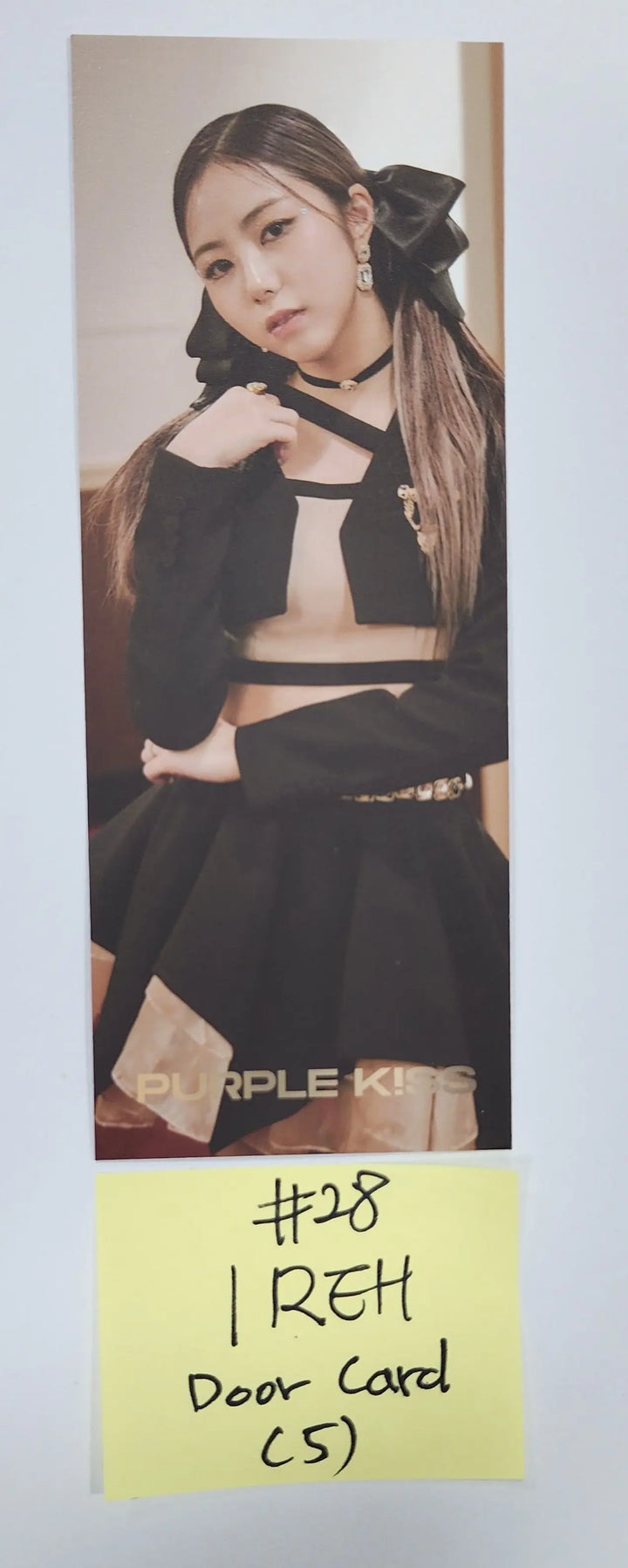 PURPLE KISS "Cabin Fever" - Official Photocard, Door Photocard - HALLYUSUPERSTORE