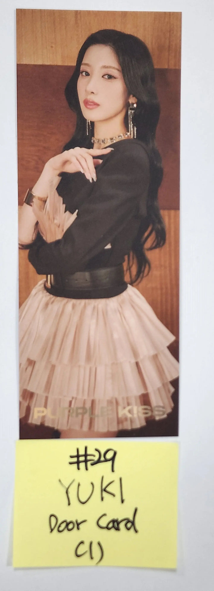 PURPLE KISS "Cabin Fever" - Official Photocard, Door Photocard - HALLYUSUPERSTORE