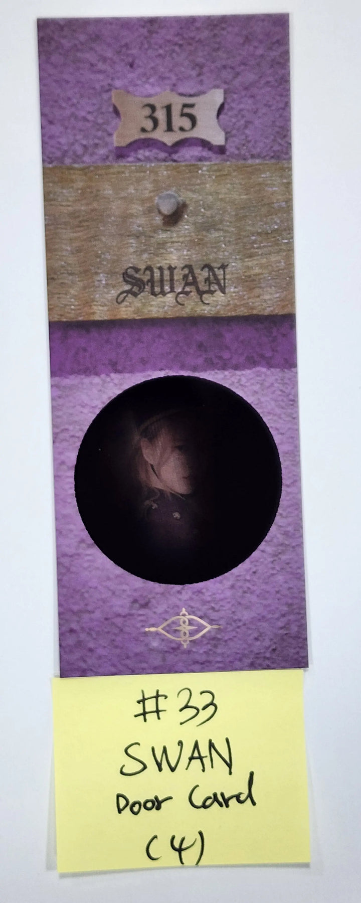 PURPLE KISS "Cabin Fever" - Official Photocard, Door Photocard - HALLYUSUPERSTORE