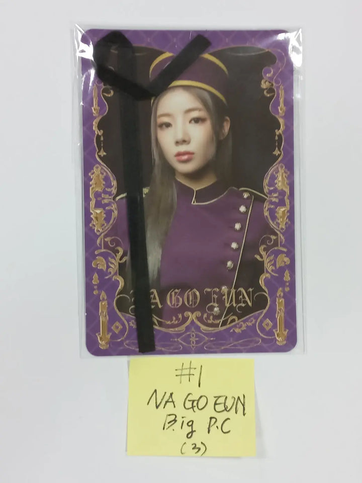 PURPLE KISS "Cabin Fever" - Official Big Photocard, Postcard - HALLYUSUPERSTORE