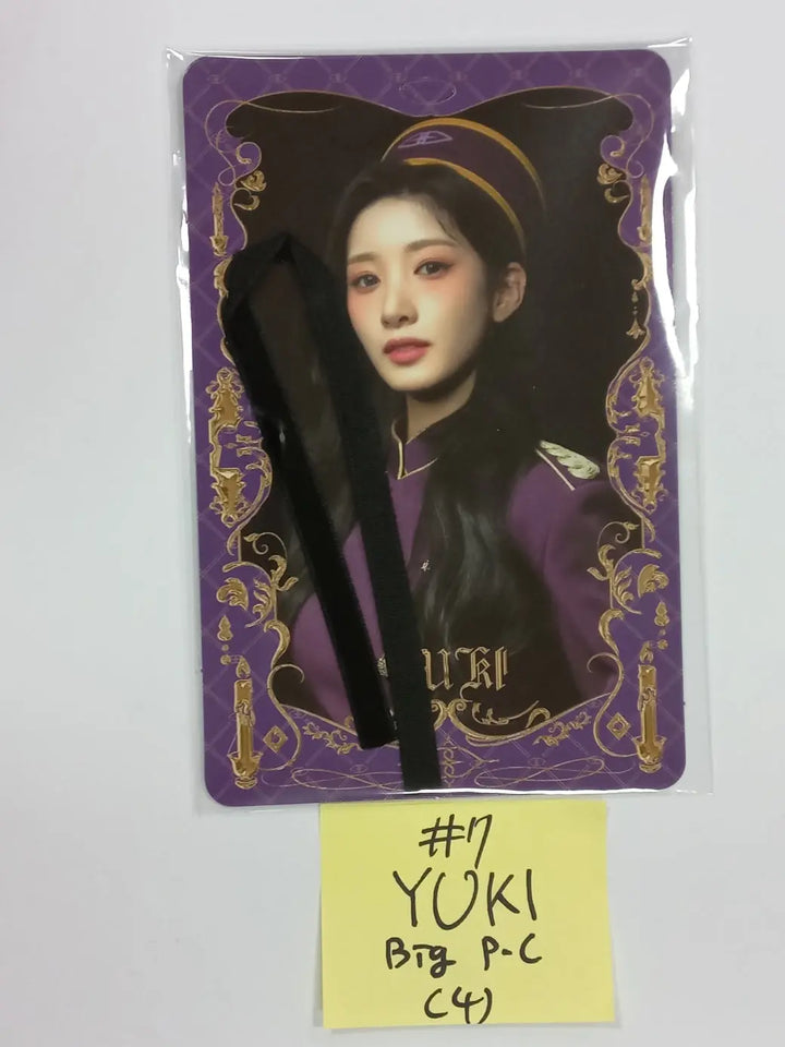 PURPLE KISS "Cabin Fever" - Official Big Photocard, Postcard - HALLYUSUPERSTORE