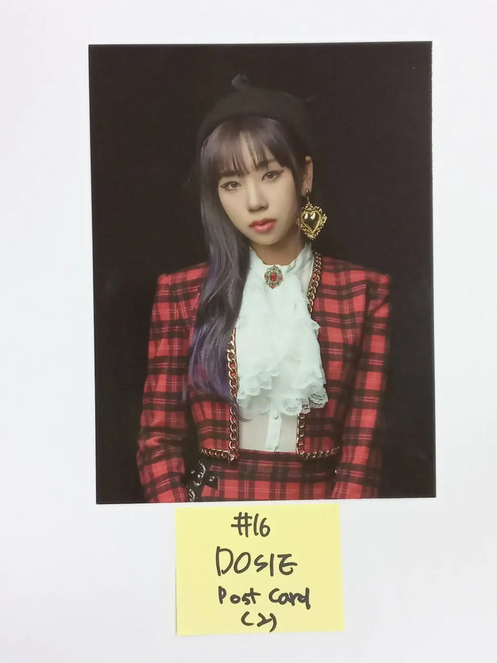 PURPLE KISS "Cabin Fever" - Official Big Photocard, Postcard - HALLYUSUPERSTORE