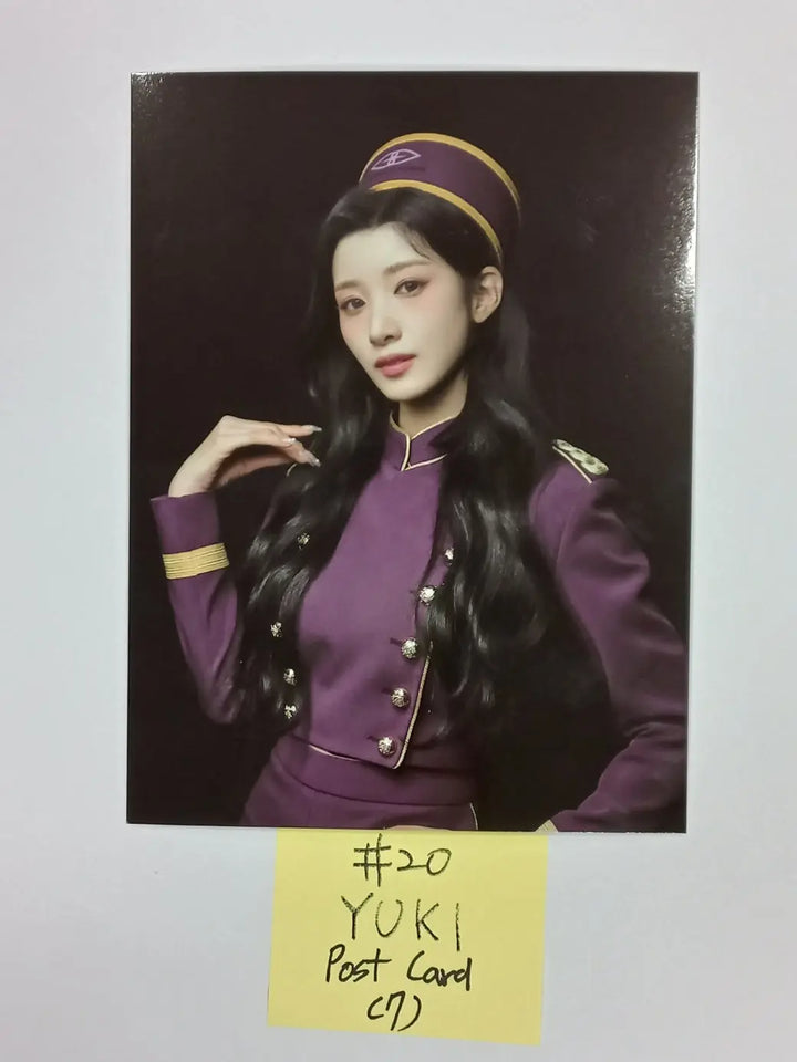 PURPLE KISS "Cabin Fever" - Official Big Photocard, Postcard - HALLYUSUPERSTORE