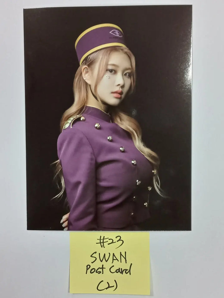PURPLE KISS "Cabin Fever" - Official Big Photocard, Postcard - HALLYUSUPERSTORE