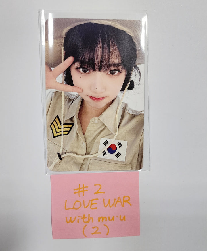 YENA "Love War" - Withmuu Fansign Event Photocard - HALLYUSUPERSTORE