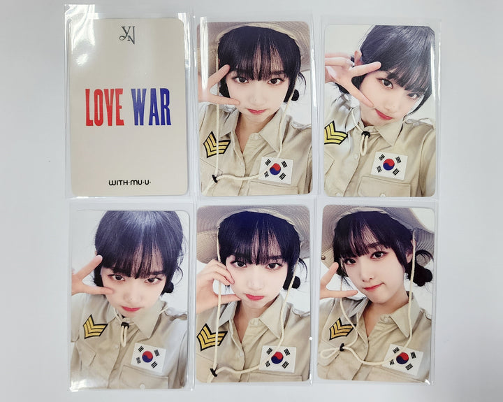 YENA "Love War" - Withmuu Fansign Event Photocard - HALLYUSUPERSTORE