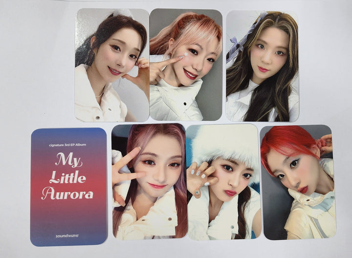 Cignature 3rd Mini "My Little Aurora" - Soundwave Fansign Event Photocard - HALLYUSUPERSTORE