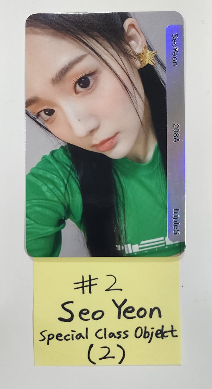 Triples "ASSEMBLE"- Official Special Class OBJEKT, Lenticular Photocard - HALLYUSUPERSTORE