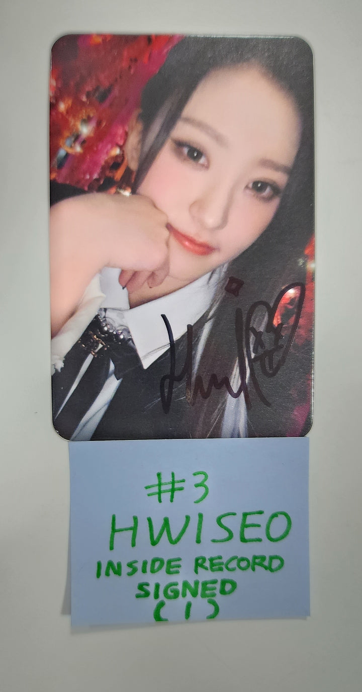 H1-KEY "Rose Blossom" Mini 1st - Hand Autographed(Signed) Photocard - HALLYUSUPERSTORE