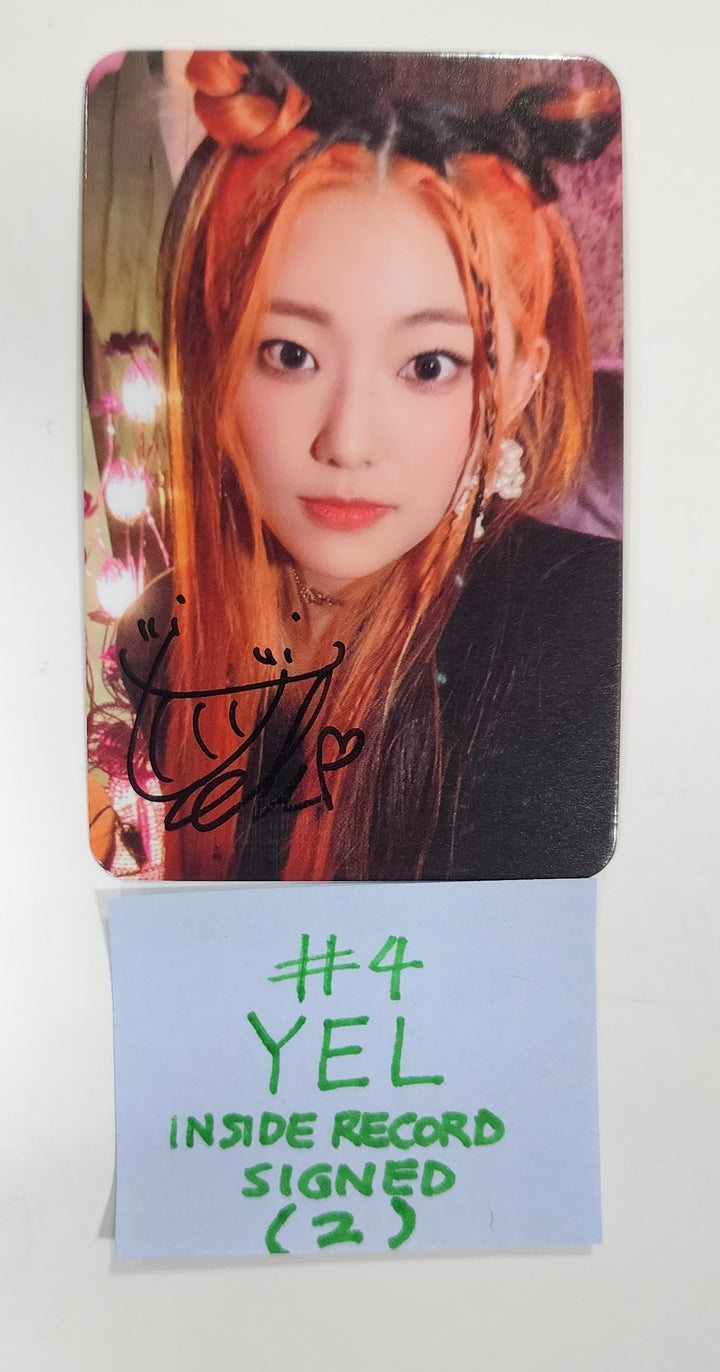 H1-KEY "Rose Blossom" Mini 1st - Hand Autographed(Signed) Photocard - HALLYUSUPERSTORE