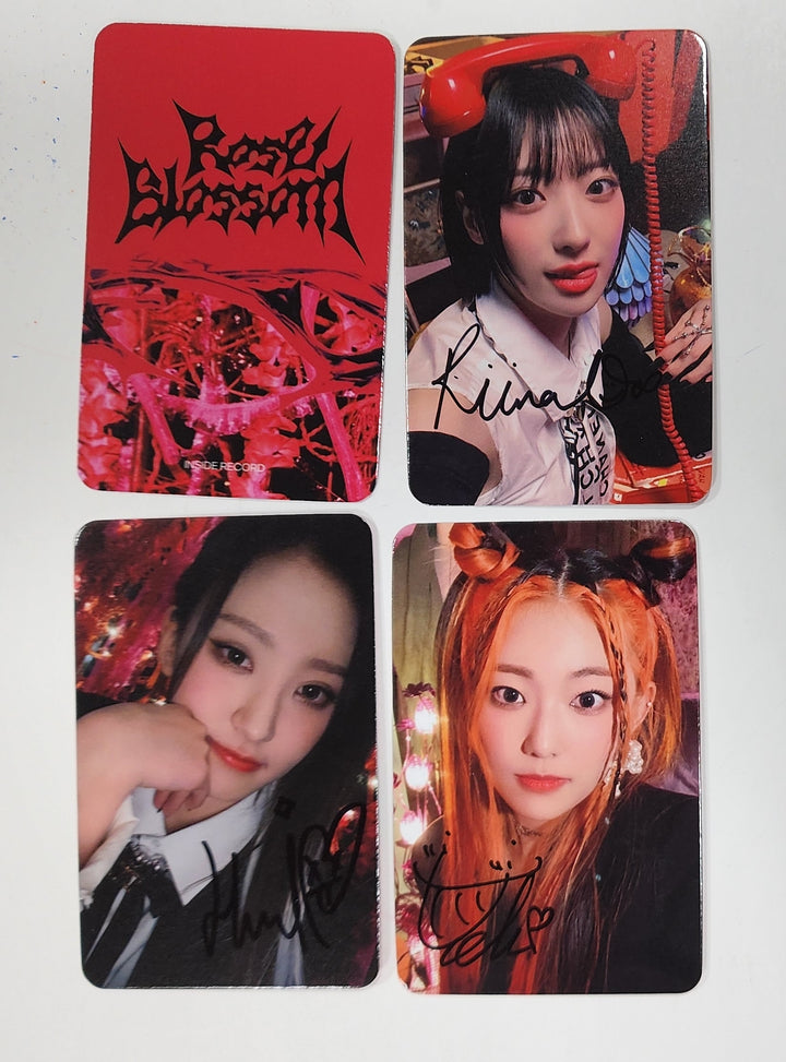 H1-KEY "Rose Blossom" Mini 1st - Hand Autographed(Signed) Photocard - HALLYUSUPERSTORE
