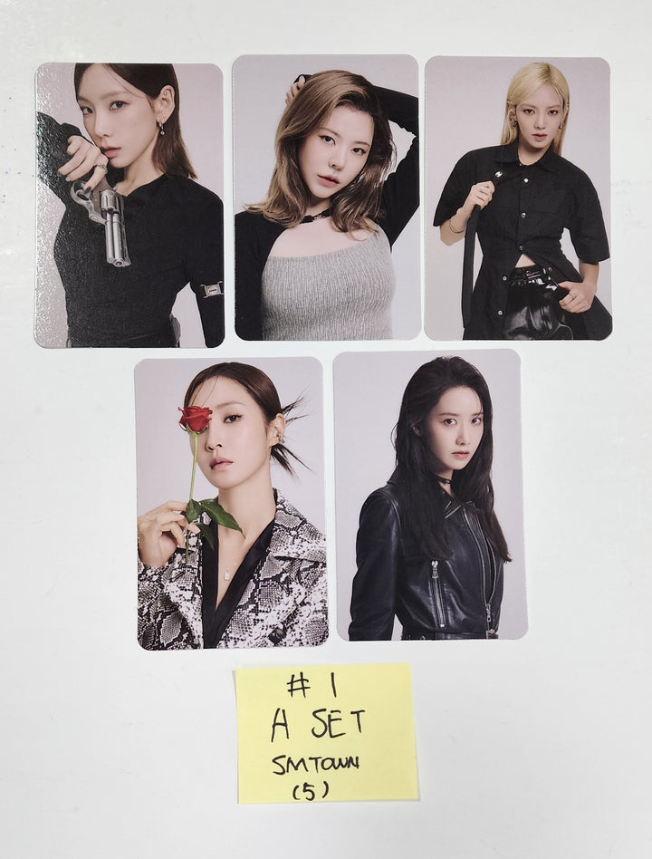 Girl's Generation (SNSD) "Oh!GG" - 2023 Season's Greeting Smtown Pre-Order Benefit Photocard Set (5EA) - HALLYUSUPERSTORE